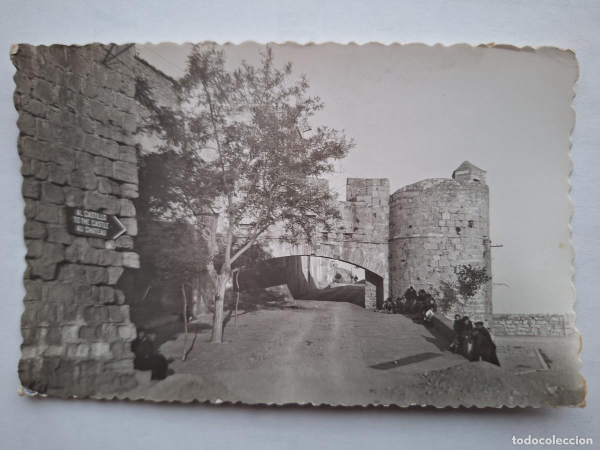 Postales: ANTIGUA POSTAL PE&Ntilde;ISCOLA PORTAL DEL PAPA LUNA CASTELLON RV 2959