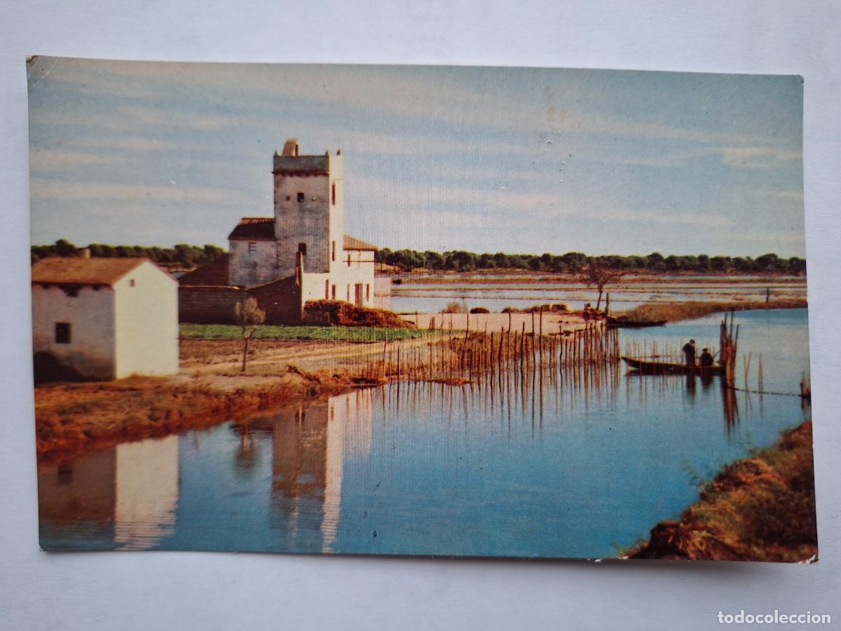 Postales: ANTIGUA POSTAL VALENCIA DETALLE DE LA ALBUFERA RV 2970