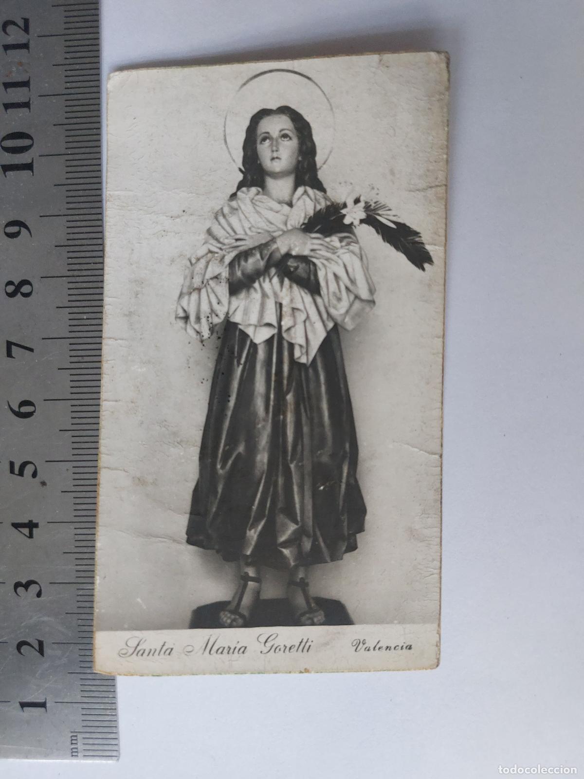 Postales: Estampa de Santa Maria Goretti, Valencia