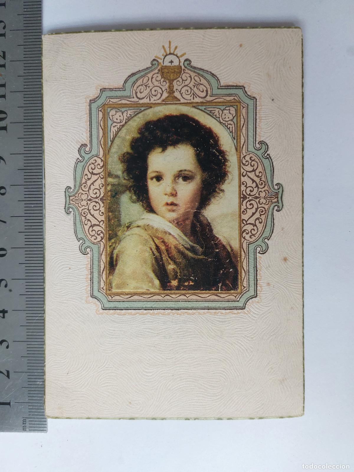 Postales: Estampa de recuerdo de Primera Comuni&oacute;n en Valencia