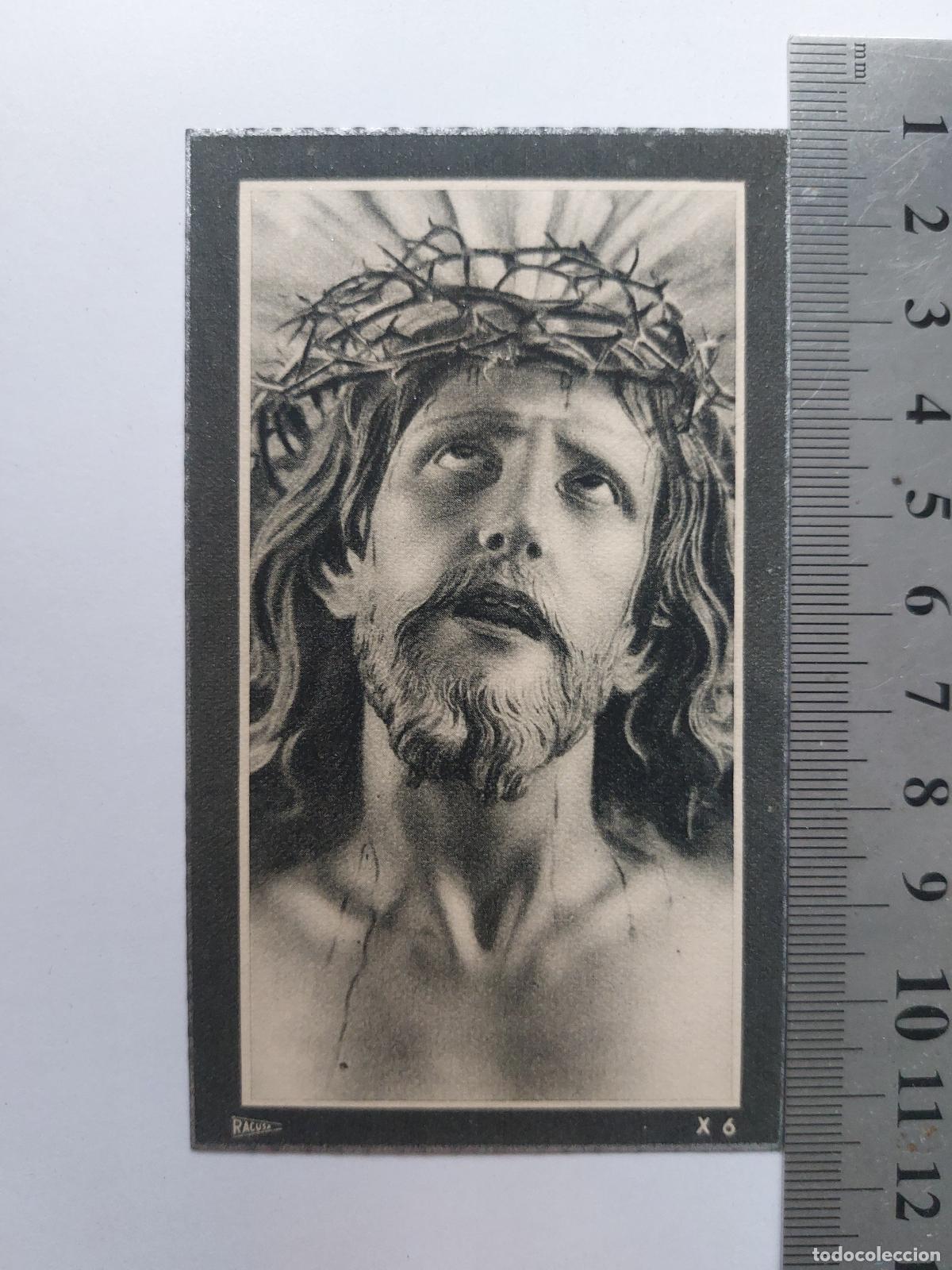 Postales: Estampa de recordatorio funerario de Rafael Bellver Orts