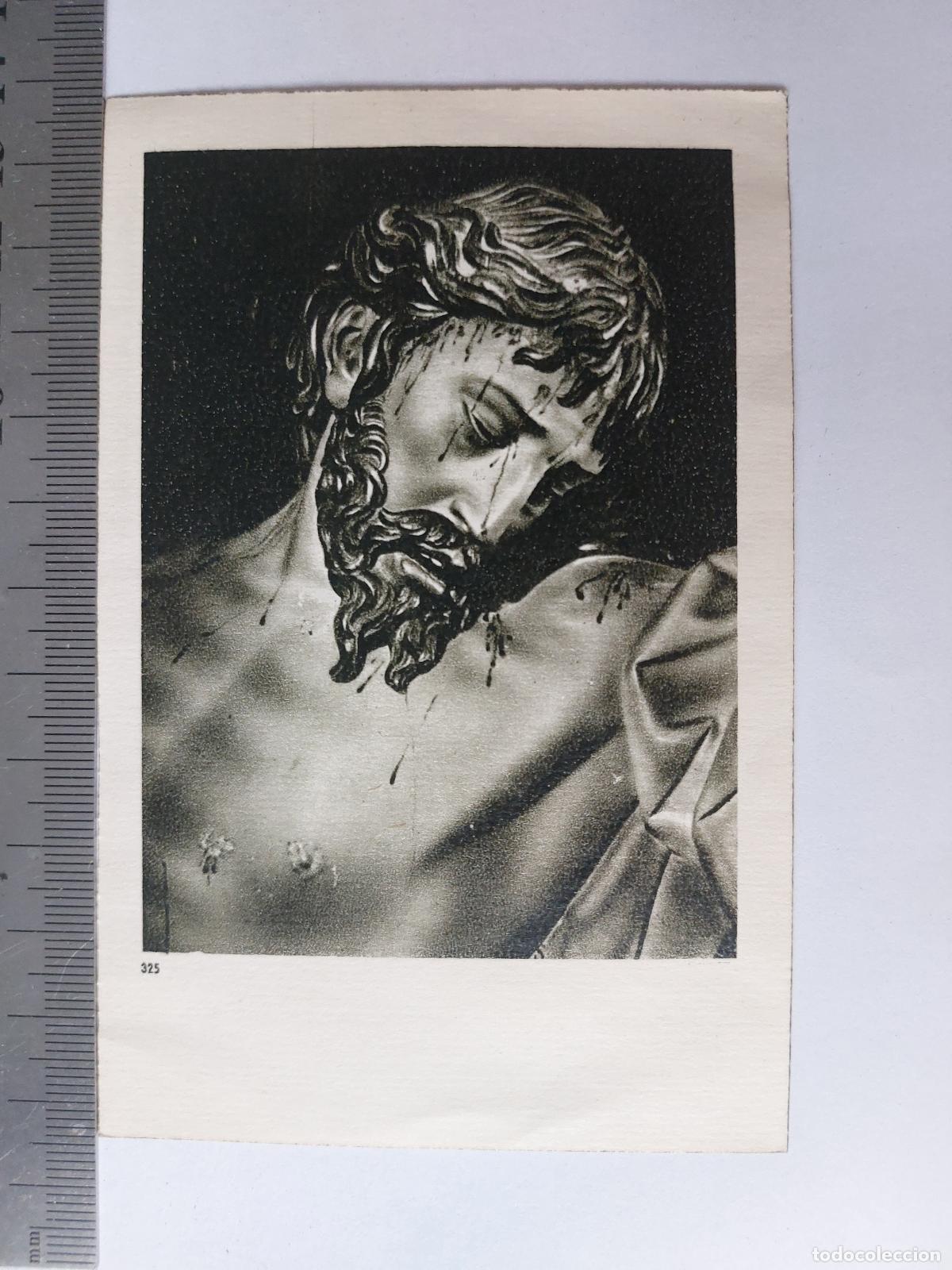 Postales: Estampa de recordatorio funerario de Amparo Belenguer Molins