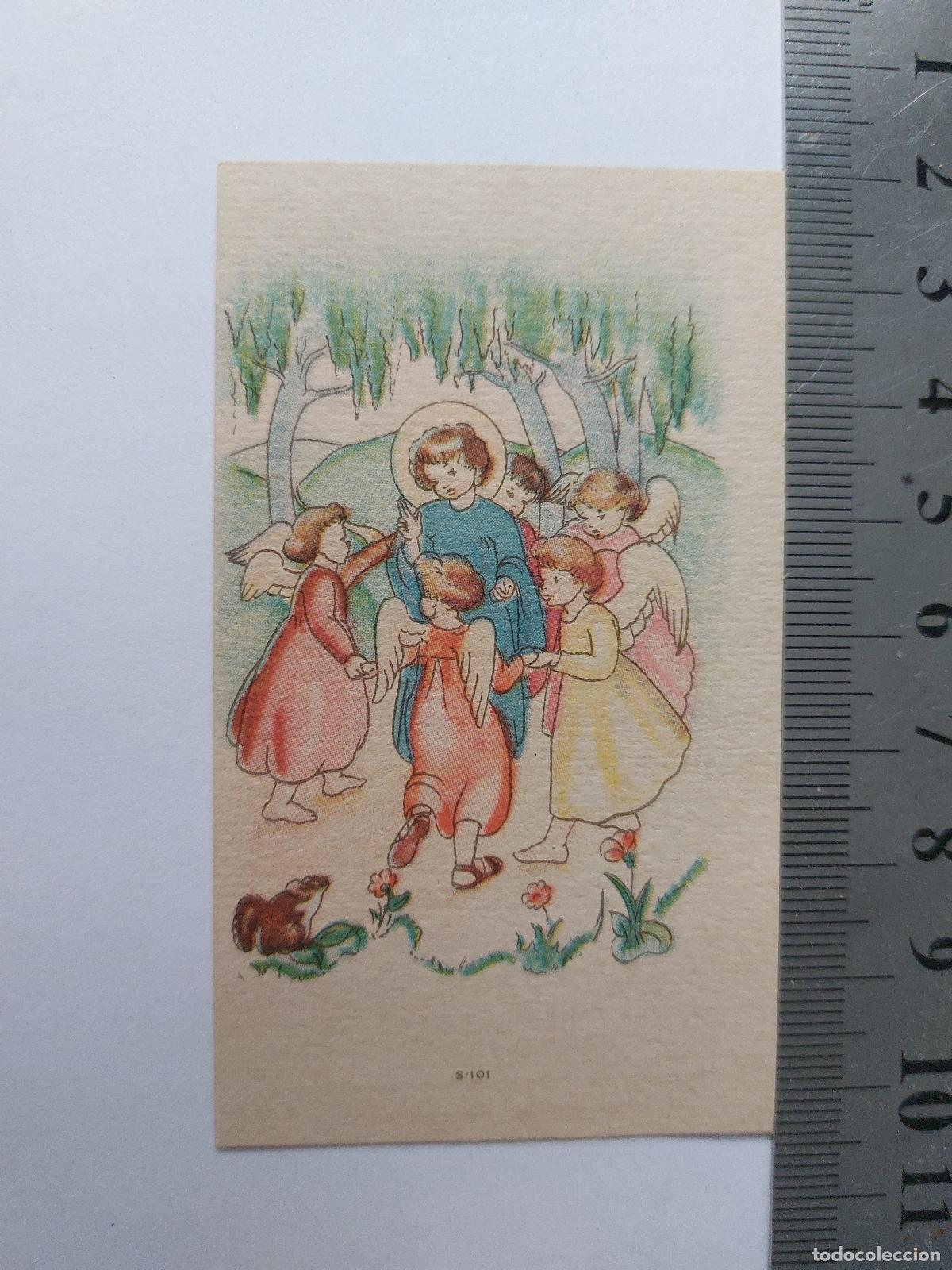 Postales: Estampa de recuerdo de Primera Comuni&oacute;n en Tabernes Blanques