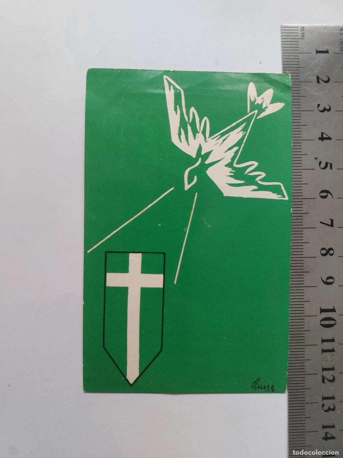 Postales: Estampa religiosa de recuerdo de Confirmaci&oacute;n en Valencia