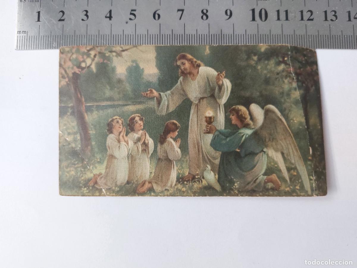 Postales: Estampa de recuerdo de Primera Comuni&oacute;n en Valencia