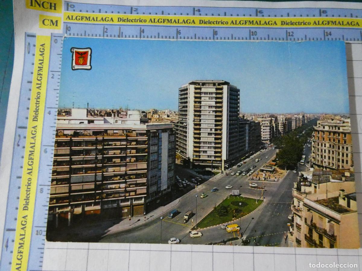 Postkarten: POSTAL DE VALENCIA. A&Ntilde;O 1967. PLAZA ESPA&Ntilde;A AVENIDA FERNANDO EL CAT&Oacute;LICO . 3326 PERGAMINO. 1612