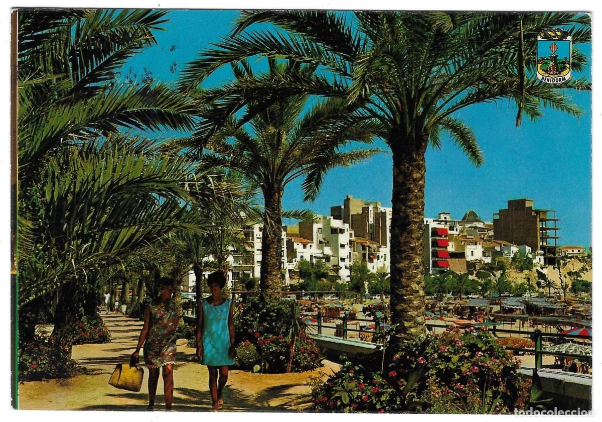 Postales: Postal Benidorm. Alicante. Parque de Col&oacute;n. ref. 7-alicante123