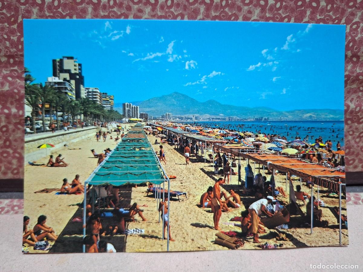 Postales: ANTIGUA POSTAL PLAYA DE SAN JUAN ALICANTE ARRIBAS 281