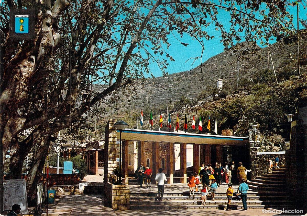 Postales: Postal de la Entrada a las Grutas de San Jose en Vall de Uxo, Castellon