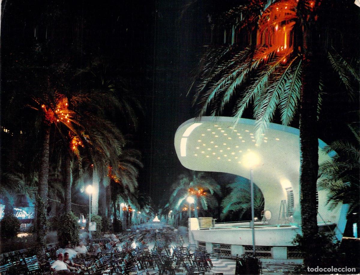 Postales: Postal de Alicante Vista Nocturna del Auditorio
