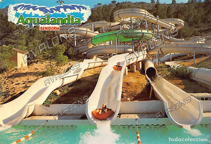 Postales: Aqualandia en Benidorm (Alicante) - Sin Circular - 1987