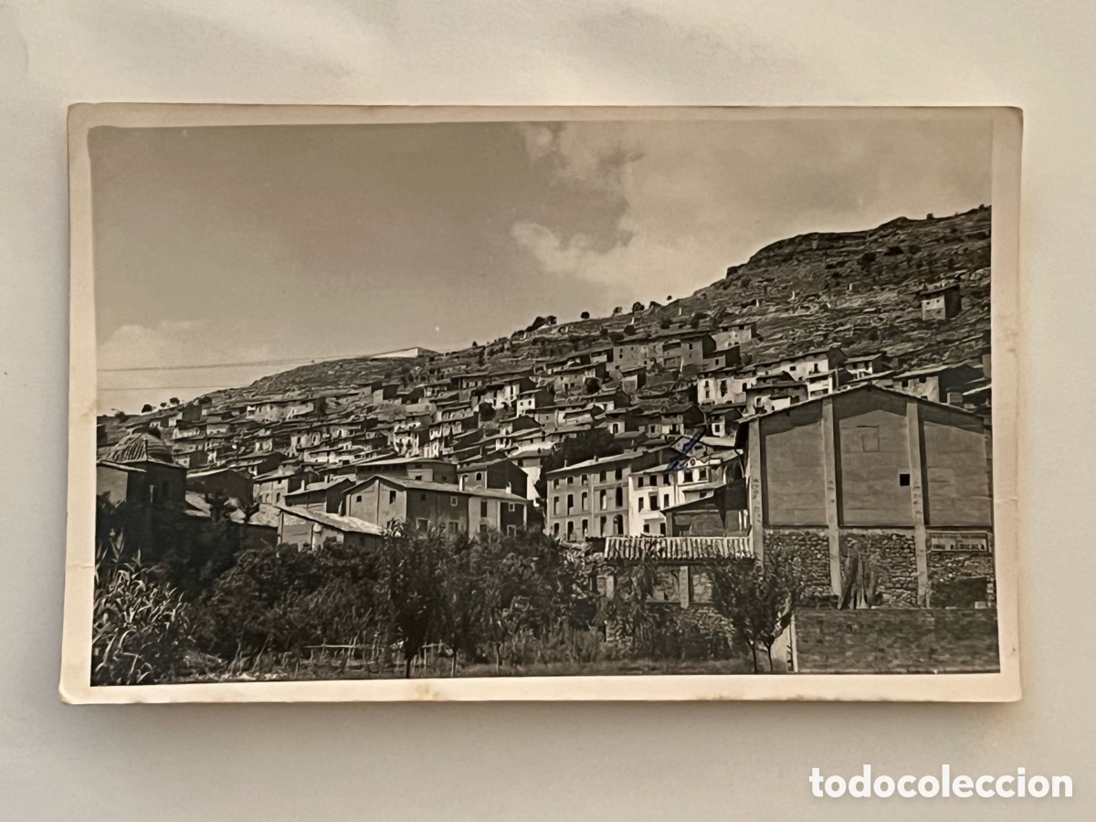 Postales: ADEMUZ (Valencia) Postal fotogr&aacute;fica Vista panor&aacute;mica.. Sin datos editor (a.1964) circulada