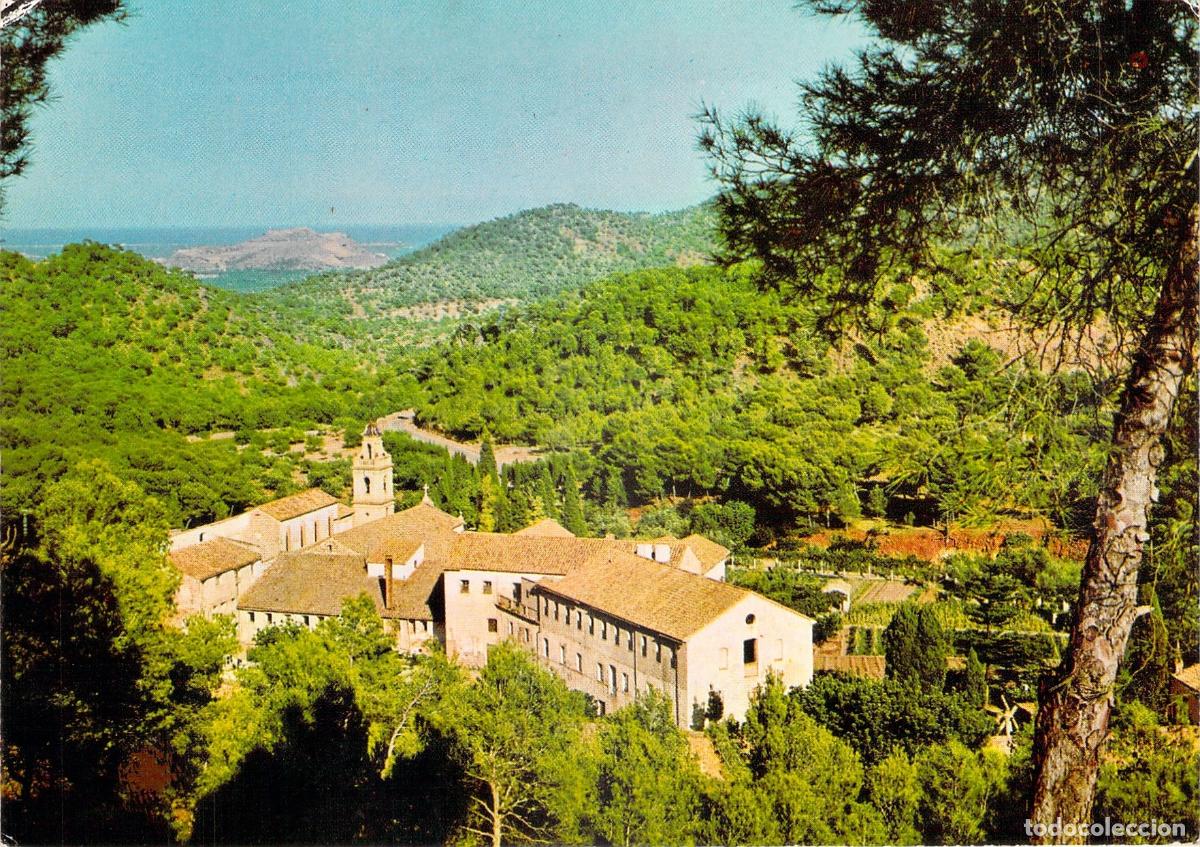 Postales: Postal de Santo Espiritu del Monte en Valencia con vistas al Castillo de Sagunto