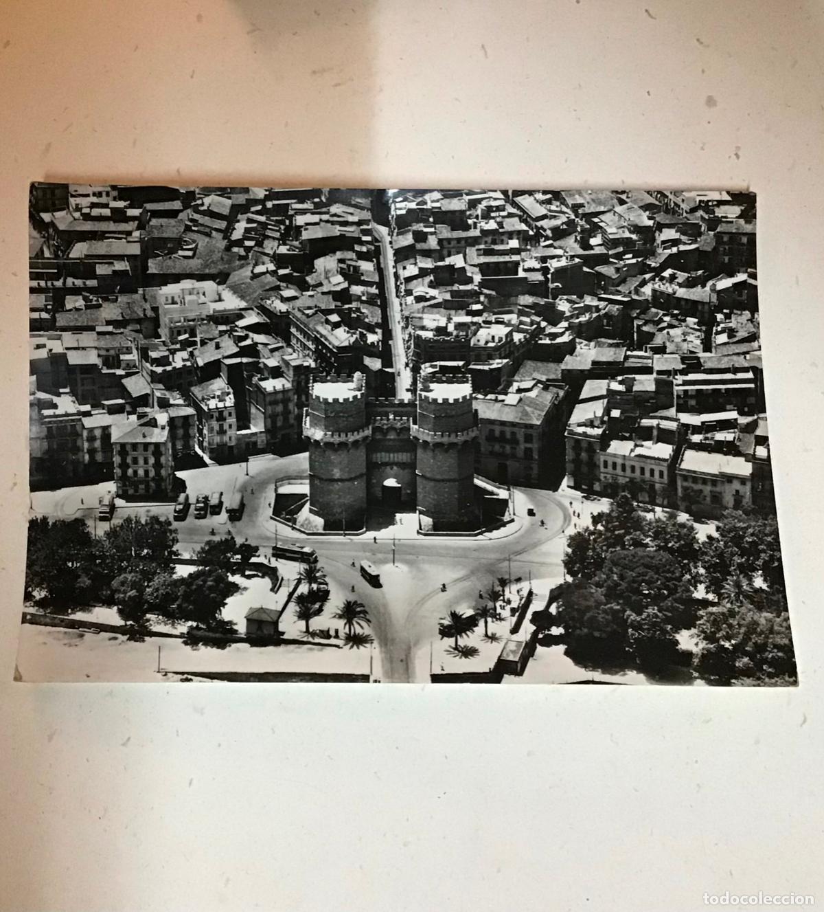 Postales: VALENCIA-TORRES DE SERRANO, POSTAL FOTOGR&Aacute;FICA 1960