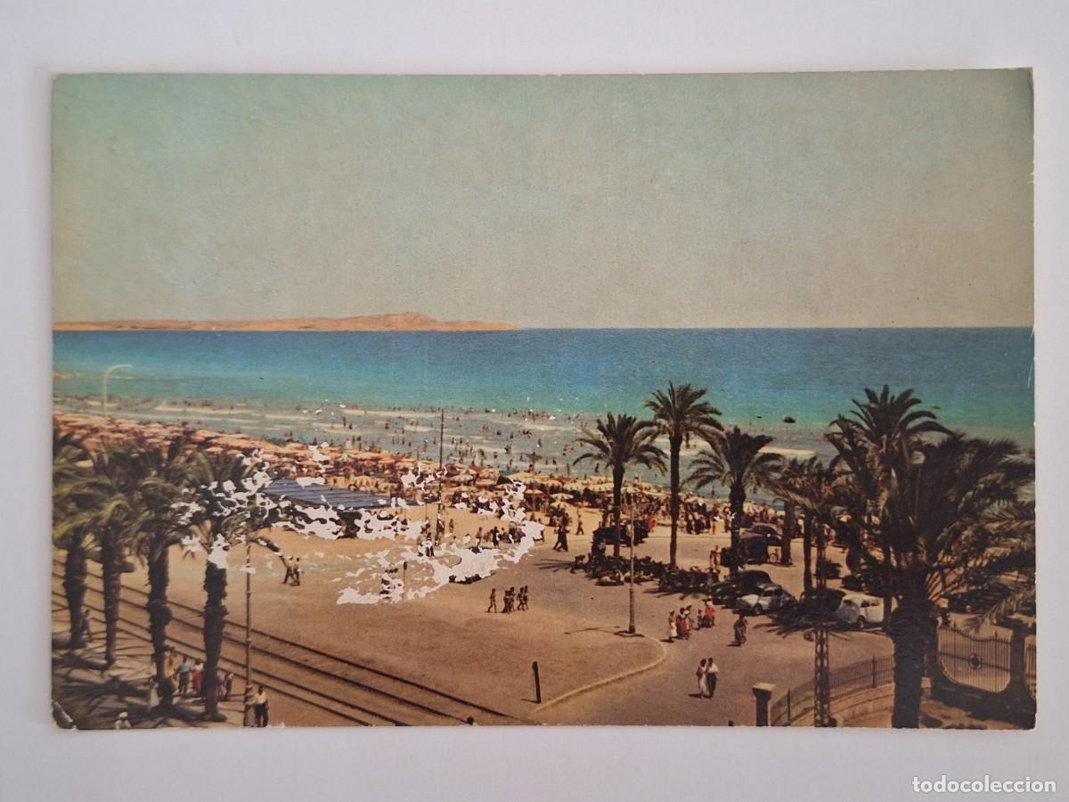 Postales: ANTIGUA POSTAL ALICANTE PLAYA DEL POSTIGUET RV 3042