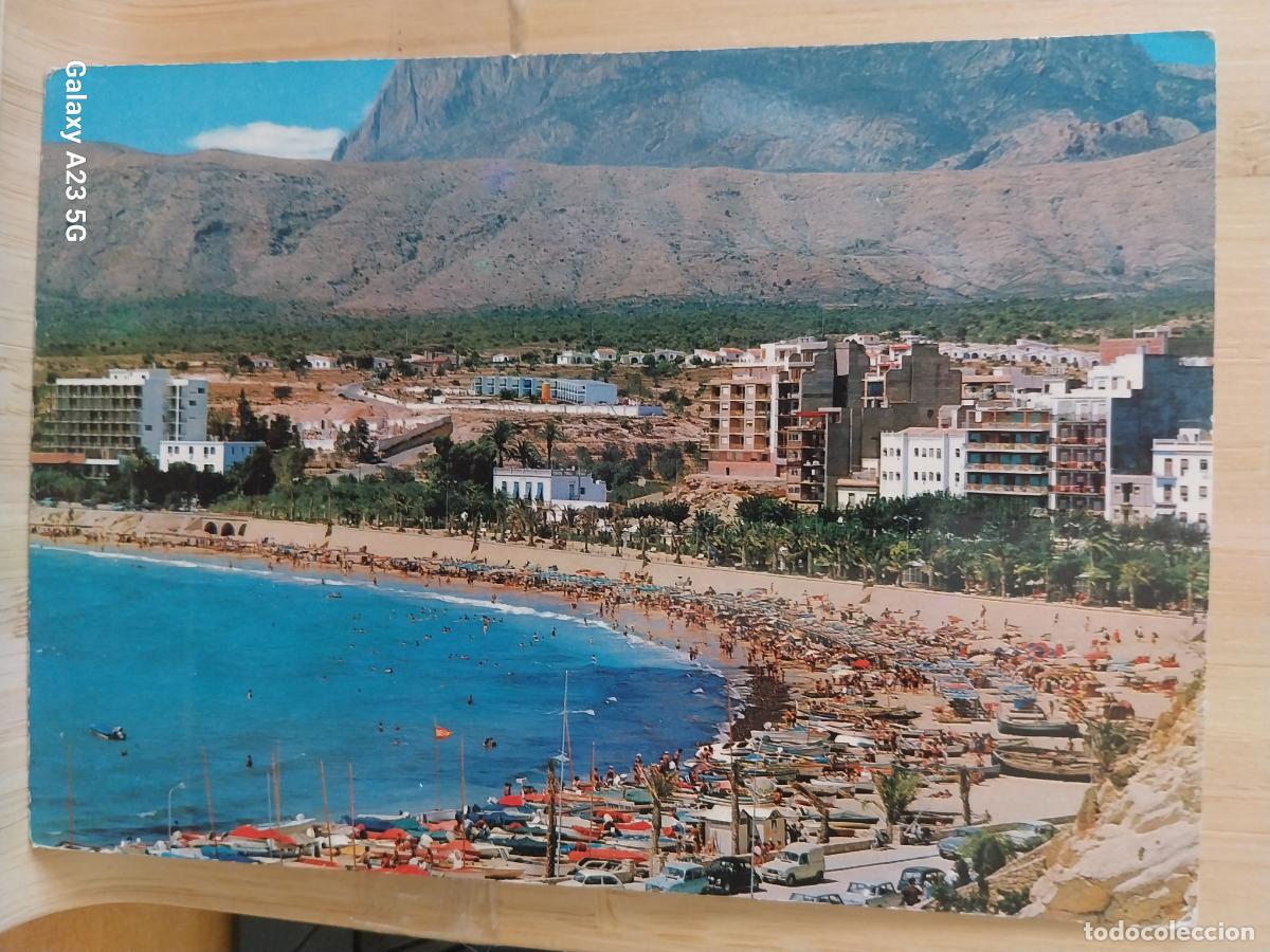 Postales: PLAYA PONIENTE BENIDORM ED GALIANA 29 SC ORIGINAL ANIMADA BARCAS