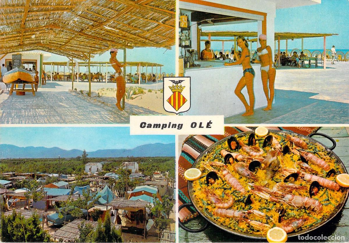 Postales: Postal de Camping Ol&eacute; en Oliva Valencia