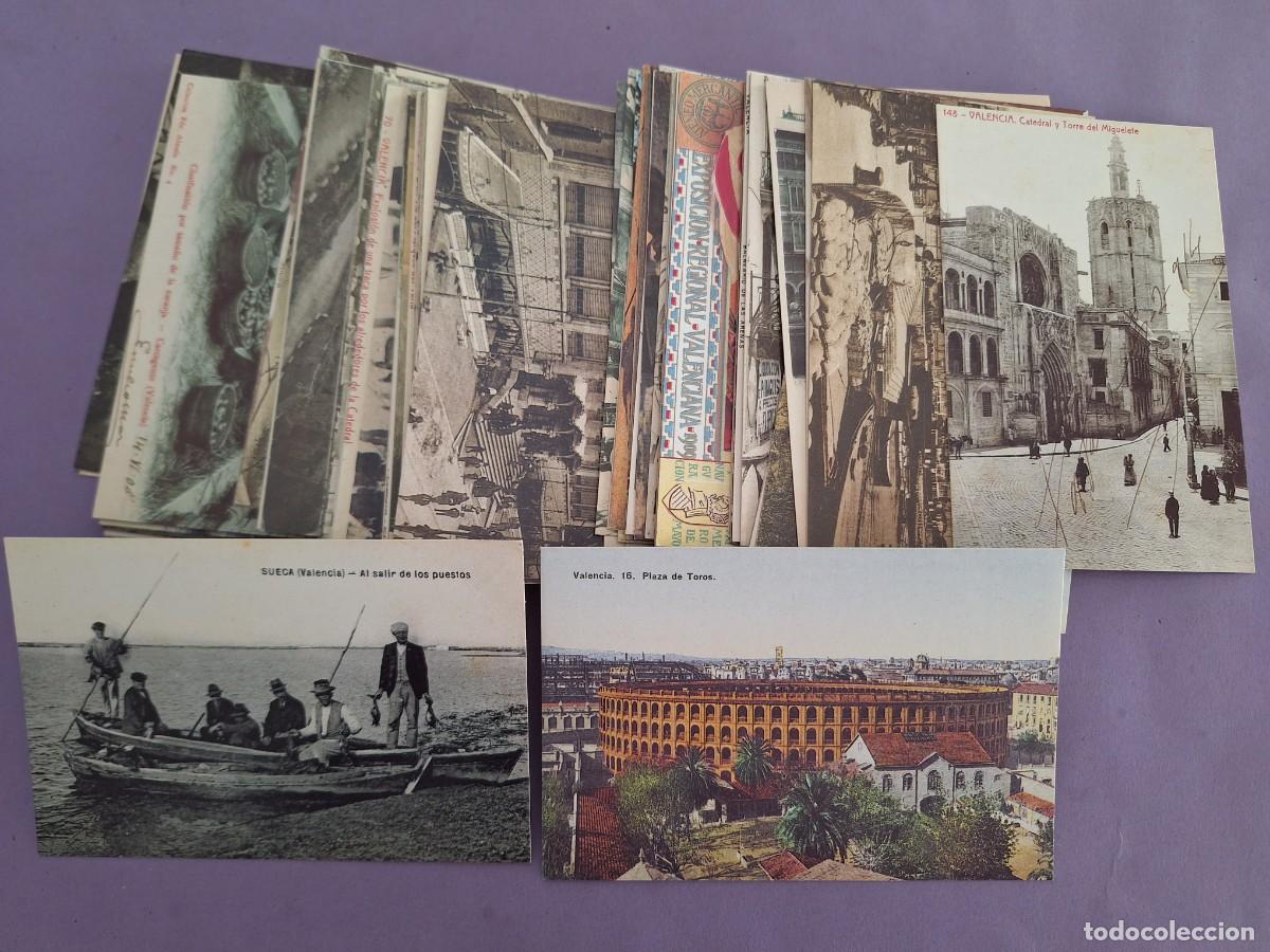 Postales: LOTE 91 POSTALES VALENCIA Y PUEBLOS COMUNIDAD VALENCIANA REPRODUCCION DIARIO LEVANTE Y PELAYO