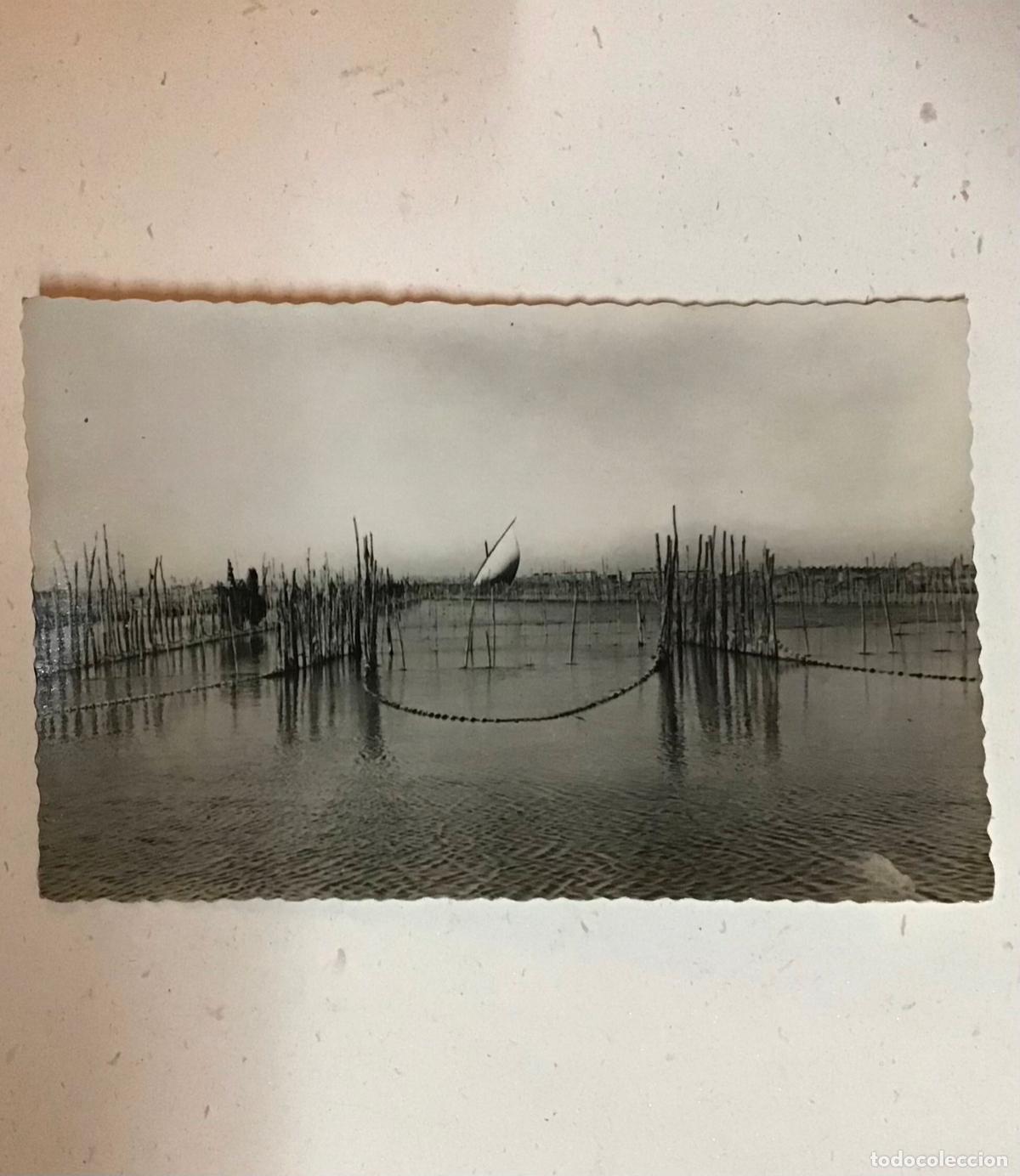 Postales: ALBUFERA-PESCA DE LA ANGUILA, VALENCIA A&Ntilde;OS 50