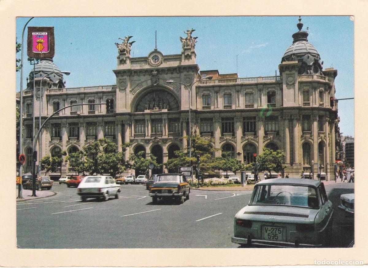 Postales: VALENCIA. PLAZA CAUDILLO. EDIFICIO DE CORREOS (1977)