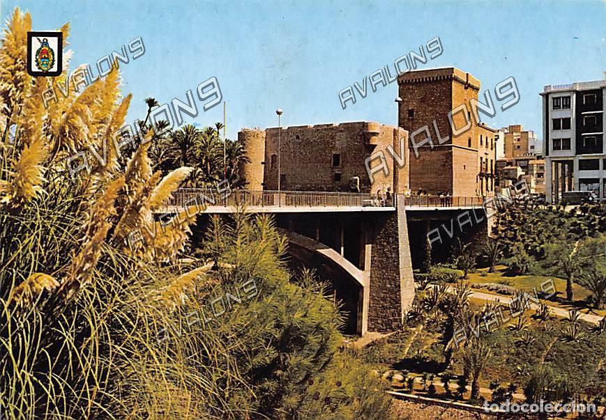 Postales: Palacio de Altamira de Elche (Alicante) - Sin circular, a&ntilde;os 60 o 70