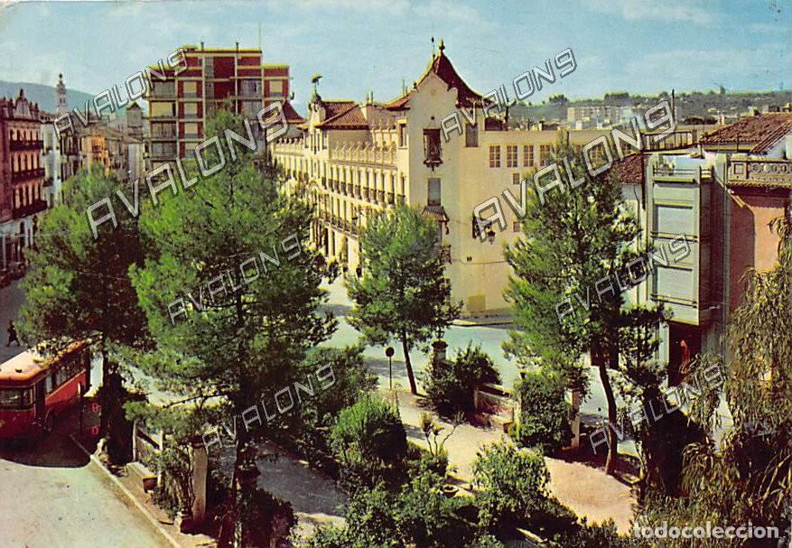 Postales: Plaza de la Concepci&oacute;n de Onteniente (Valencia) - Circulada con sello - 1968