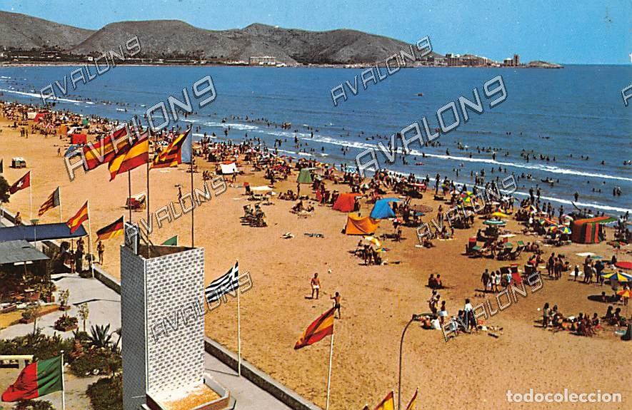 Postales: Playa de San Antonio de Cullera (Valencia) - Sin Circular, a&ntilde;os 60