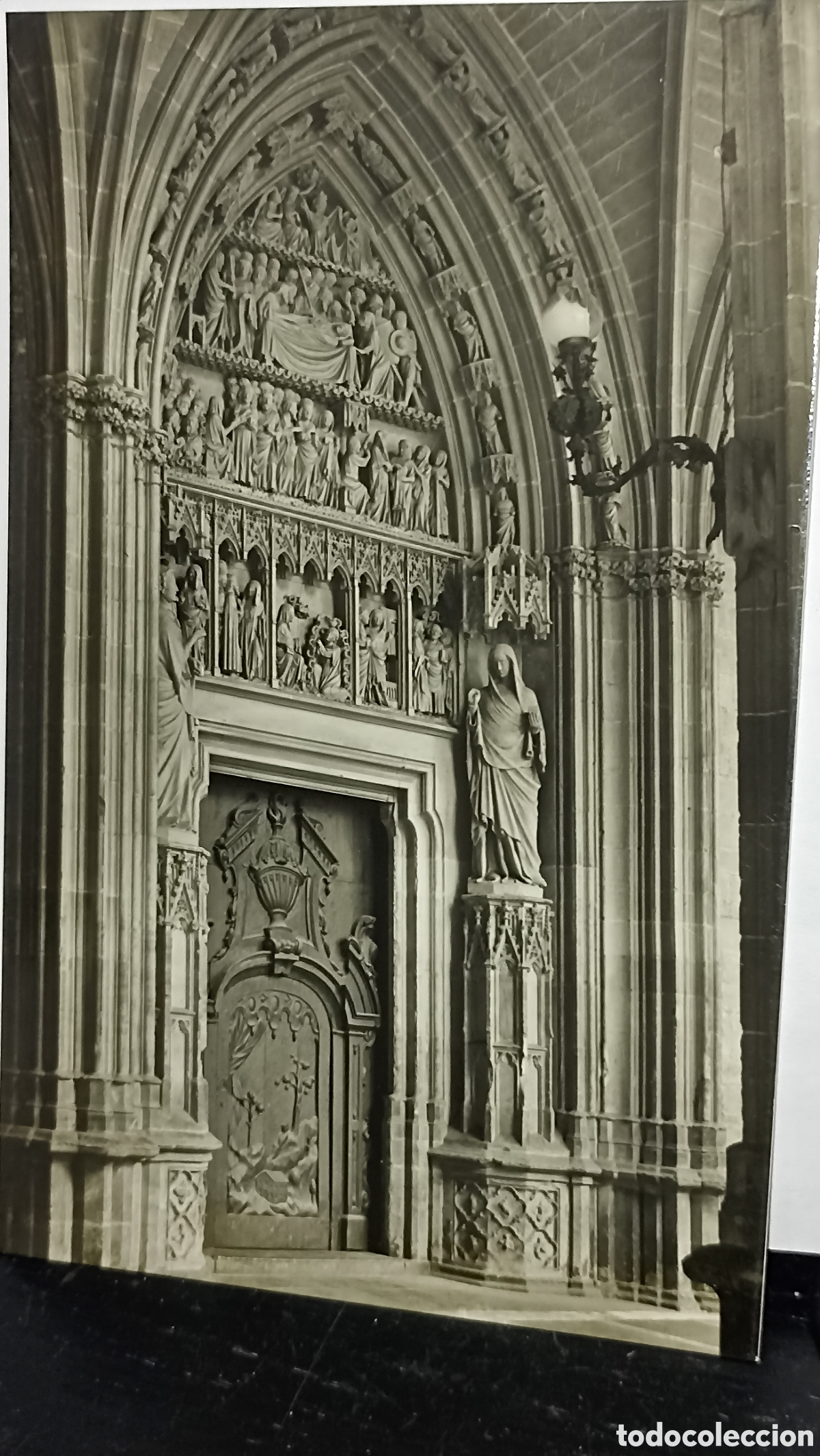 Postales: Pamplona la puerta de la preciosa