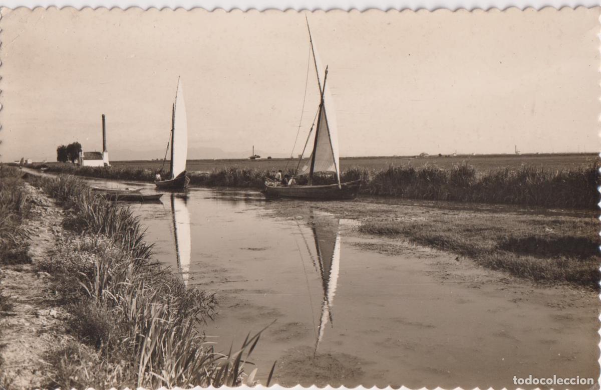 Postales: VALENCIA, CANAL DE LA ALBUFERA - JDP N&ordm;4 - S/C
