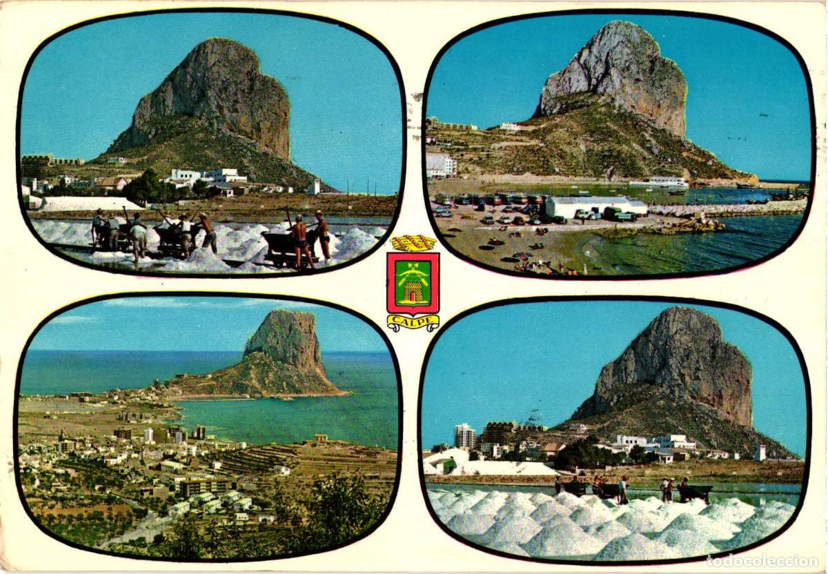 Postales: Calpe Alicante - Comunidad Valenciana