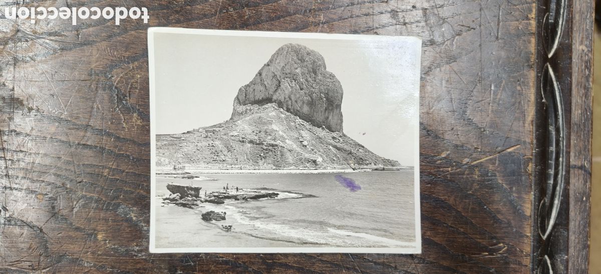 Postales: Antigua Postal Calpe (Alicante) - Pe&ntilde;&oacute;n de Ifach - N&ordm; 227 - Foto S&aacute;nchez - Manuscrita