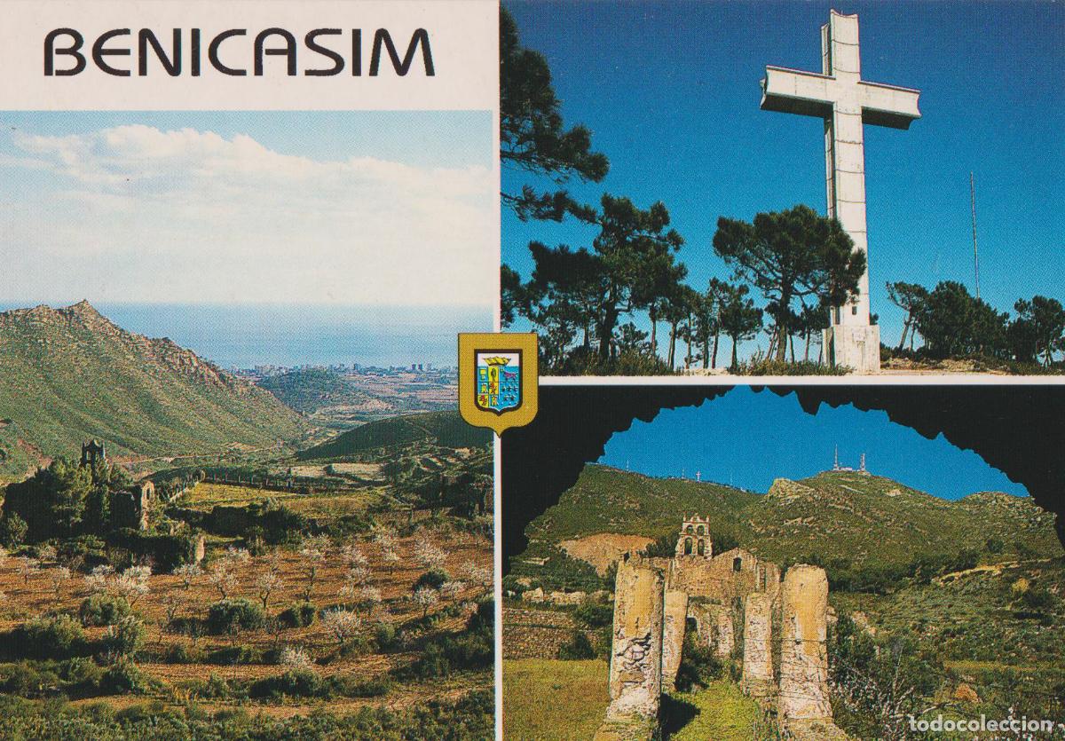 Postales: BENICASIM (CASTELLON) DESIERTO DE LAS PALMAS - ESCUDO DE ORO N&ordm;27 - S/C