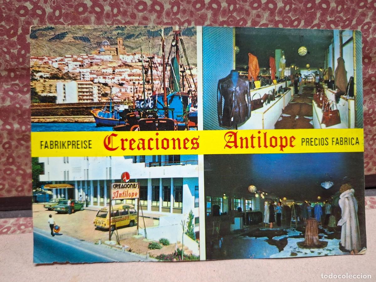 Postales: ANTIGUA POSTAL PUBLICIDAD CREACIONES ANTILOPE ALTEA BENIDORM CALPE TORREVIEJA ALICANTE
