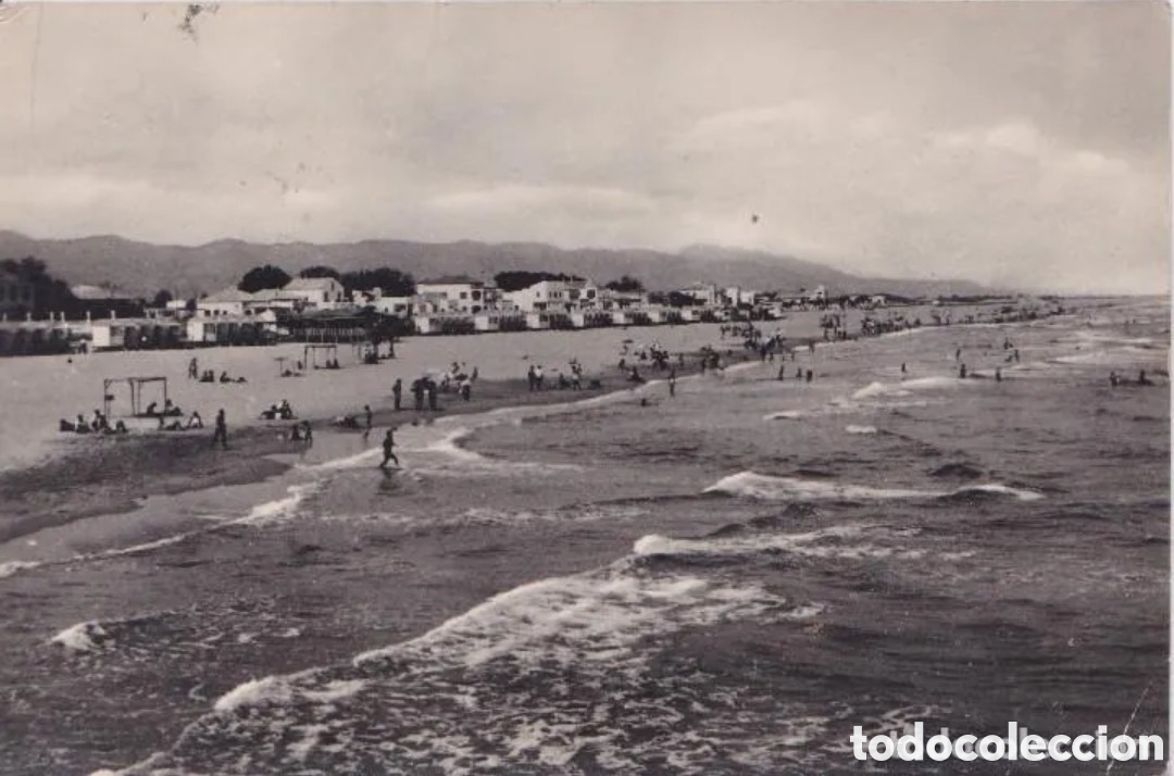 Postales: GAND&Iacute;A (VALENCIA) - PLAYA - FOTO PENALBA