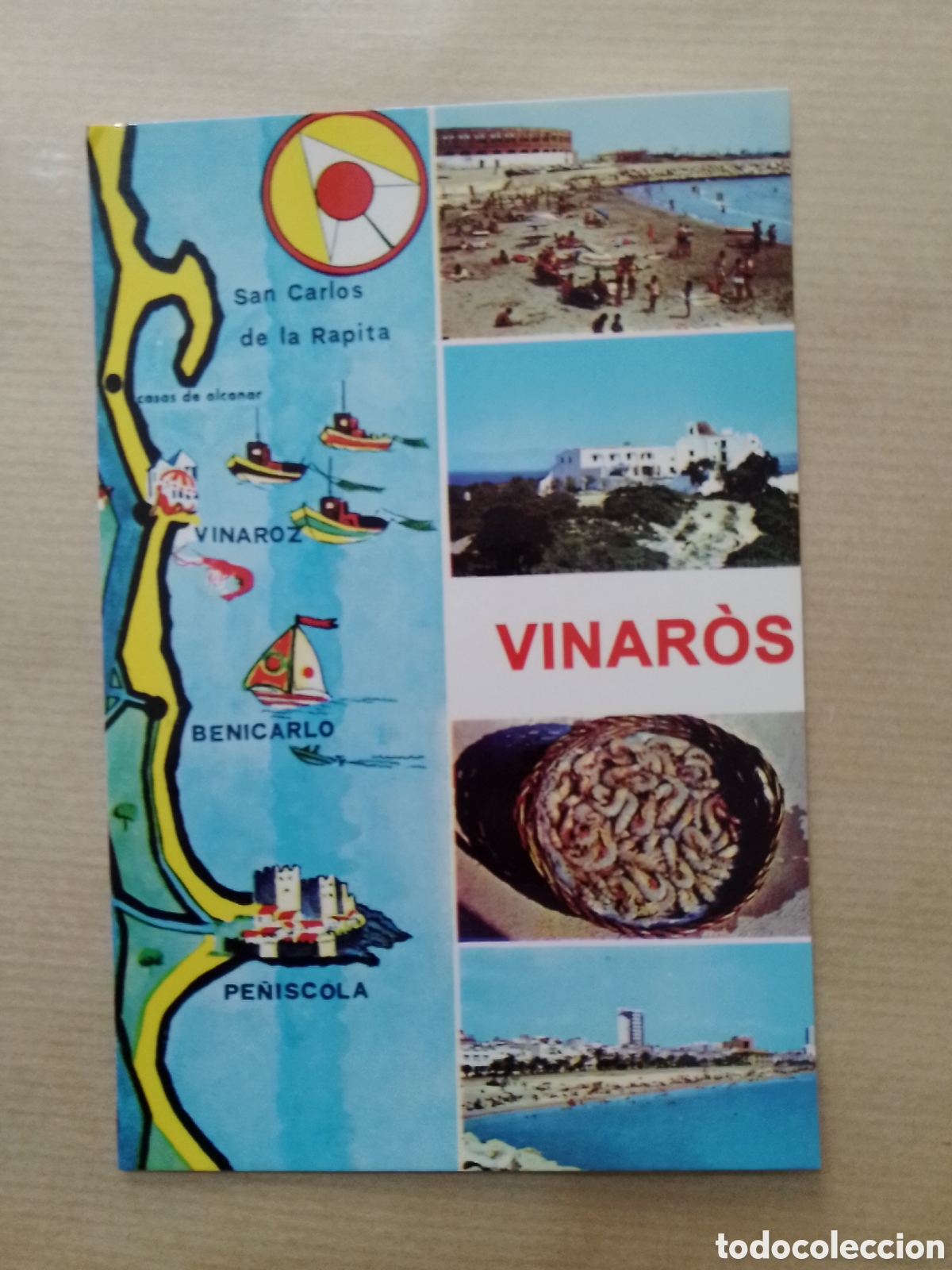 Postales: Postal visitas Vinaros s/c