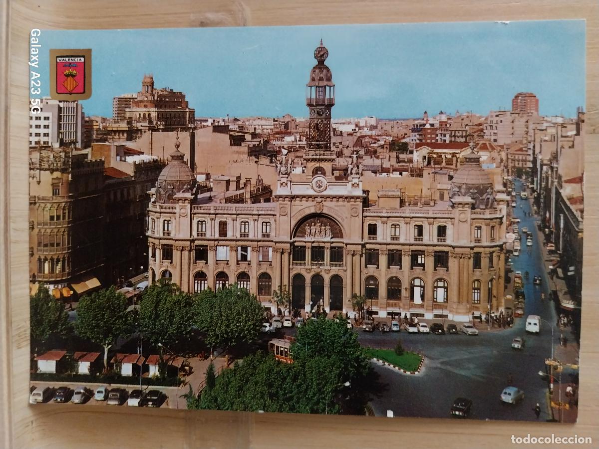 Postales: VALENCIA PLAZA DEL CAUDILLO ED FISA 1011 SC ORIGINAL MUY ANIMADA