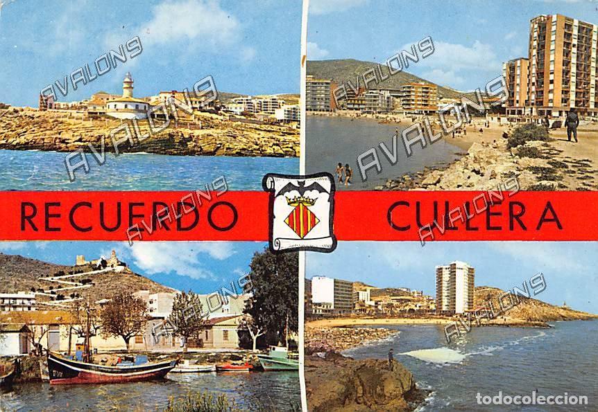 Postales: Recuerdo de Cullera (Valencia) - Circulada con sello - A&ntilde;o 1971