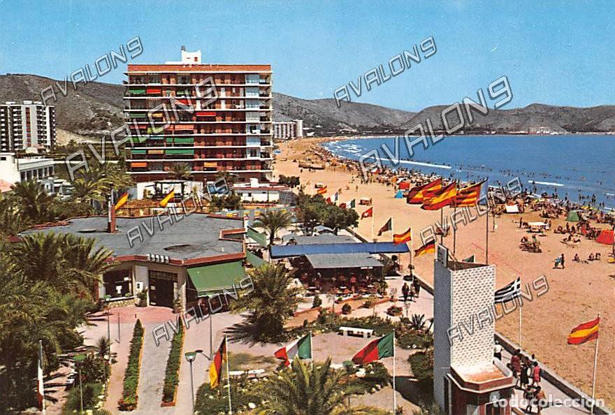 Postales: Playa de San Antonio en Cullera (Valencia) - Sin Circular - A&ntilde;os 60