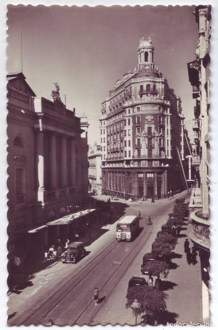 Postales: Valencia: Calle de las Barcas. Ed. JDP. Escrita / No circulada (A&ntilde;os 50)