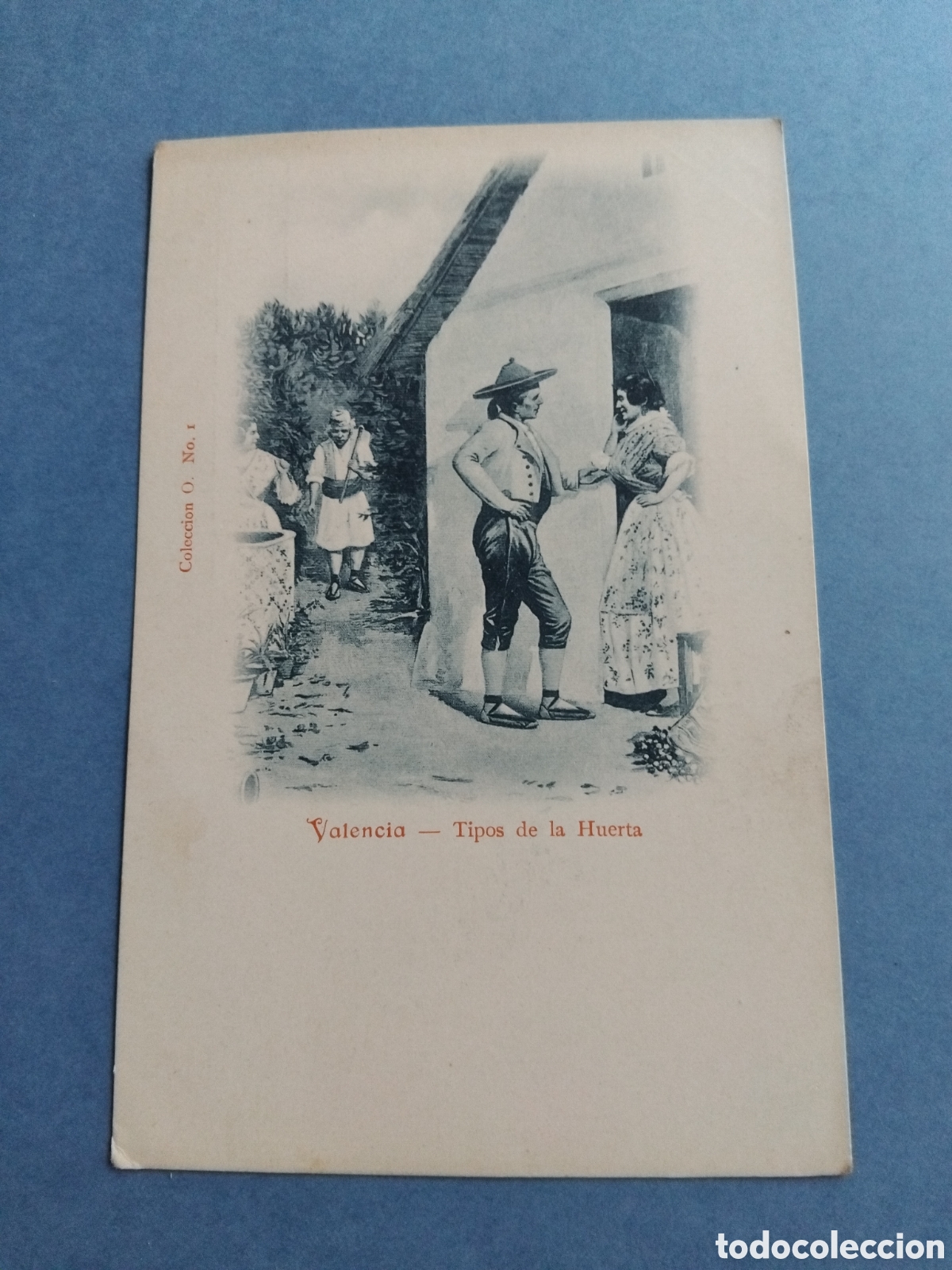 Postales: Postal Valencia. Tipos de la huerta