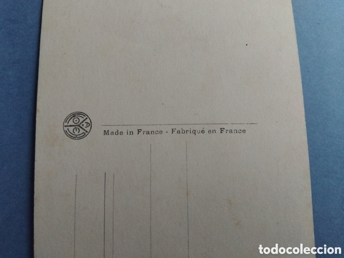 Postales: Postal Dama de Elche en el Louvre. - Foto 4