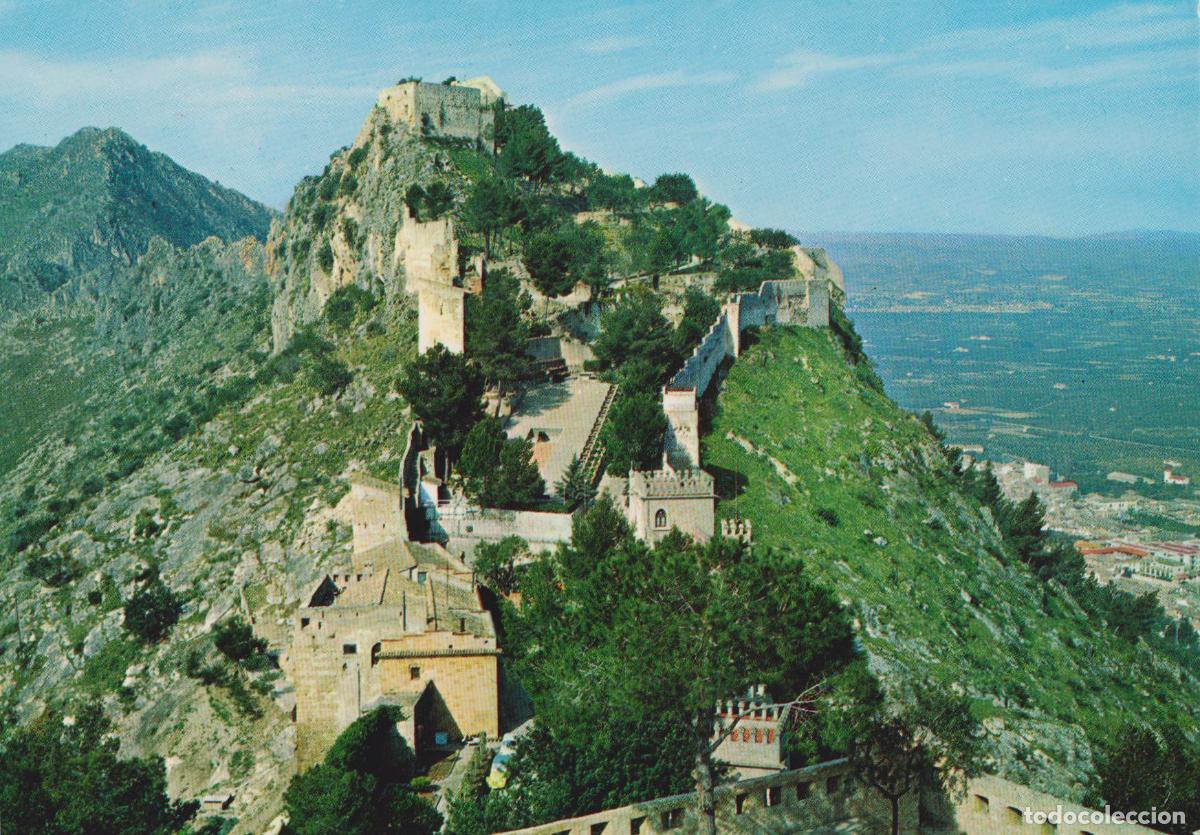 Postales: JATIVA (VALENCIA) VISTA PANOR&Aacute;MICA DEL CASTILLO - EDICIONES ARRIBAS N&ordm;24 - S/C