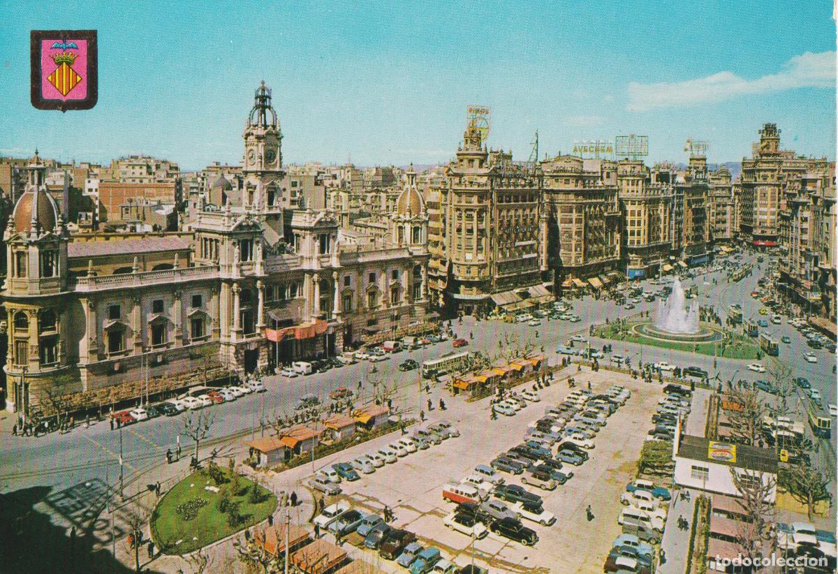 Postales: VALENCIA, PLAZA DEL CAUDILLO - ESCUDO DE ORO N&ordm;922 - S/C