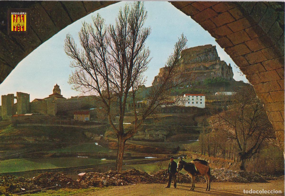 Postales: MORELLA (CASTELLON) ARCO ACUEDUCTO, MURALLAS Y CASTILLO - ESCUDO DE ORO N&ordm;1 - S/C