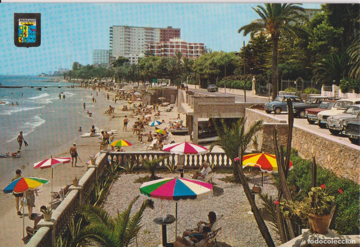 Postales: BENICASIM (CASTELLON) PLAYA - ESCUDO DE ORO N&ordm;59 - S/C