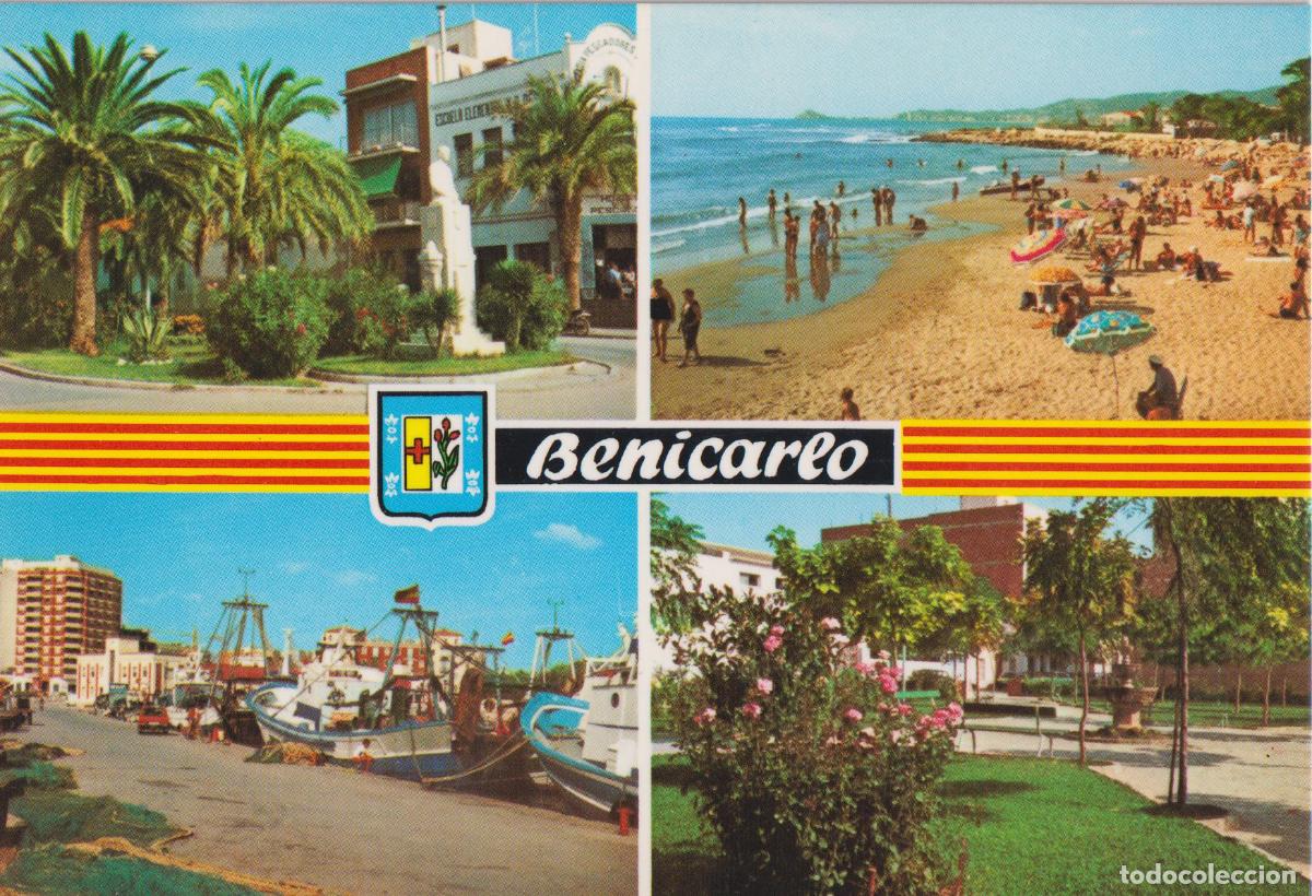 Postales: BENICARLO (CASTELLON) VARIAS VISTAS DE LA CIUDAD - A.CAMPA&Ntilde;A N&ordm;6481 - S/C