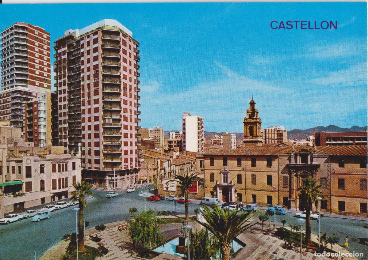 Postales: CASTELLON DE LA PLANA, PLAZA DE FRADELL - EDICIONES ARRIBAS N&ordm;19 - S/C