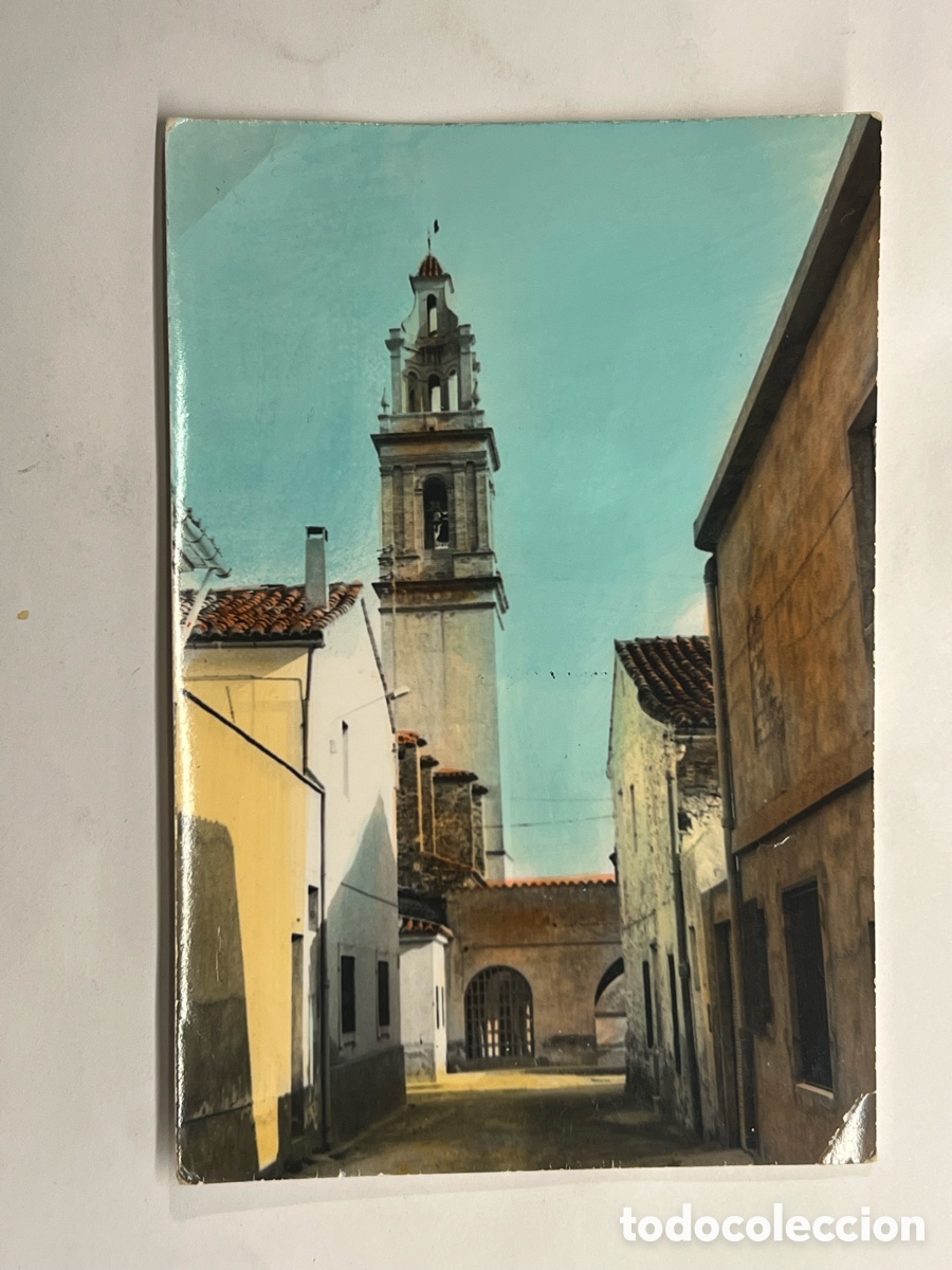 Postales: ALGIMIA DE ALFARA (Valencia) Postal Coloreada Vista parclal. Laboratorio fotogr&aacute;fico (h.1950?)