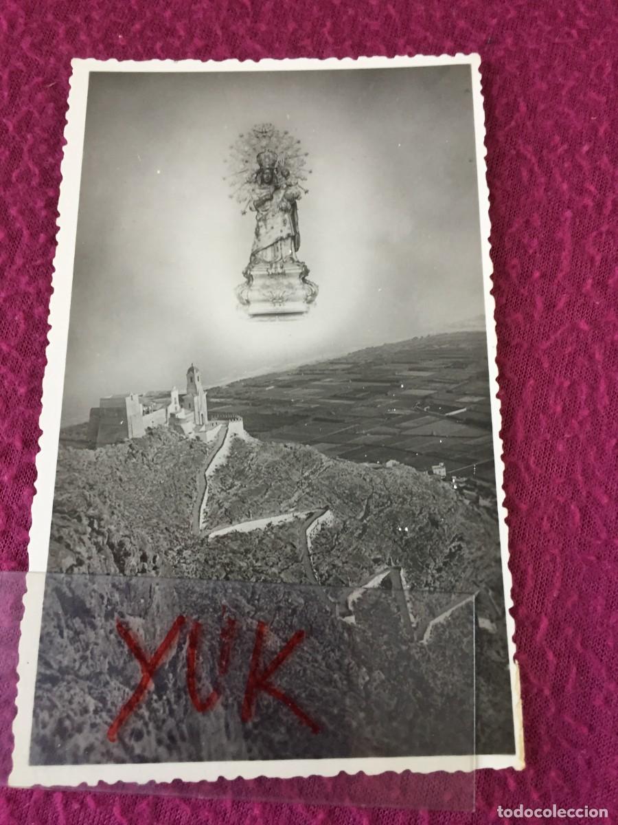 Postales: BONITA POSTAL FOTOGRAFICA DEL SANTUARIO DE LA VIRGEN DEL CASTILLO DE CULLERA (VALENCIA) - A&Ntilde;OS 20