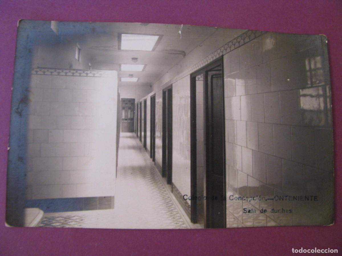 Postales: POSTAL FOTOGRAFICA DE ONTENIENTE. SALA DE DUCHAS. ED. NACHER